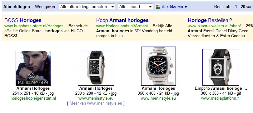 Armani horloges